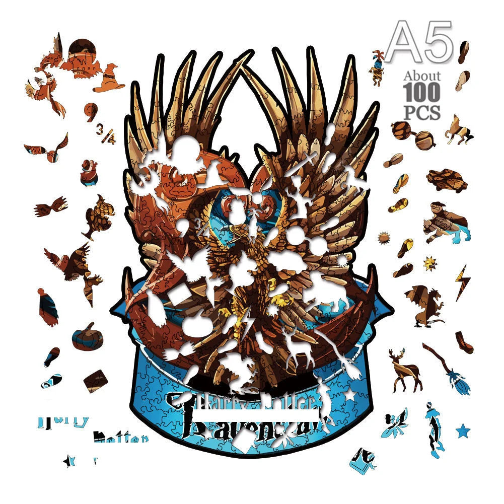 3D Holzpuzzle Tier Formen für Kinder und Erwachsene