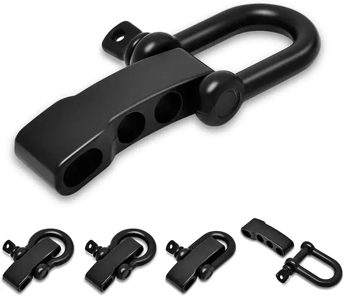 4x Einstellbare Metall Paracord Armband Schnallen für Outdoor Überleben