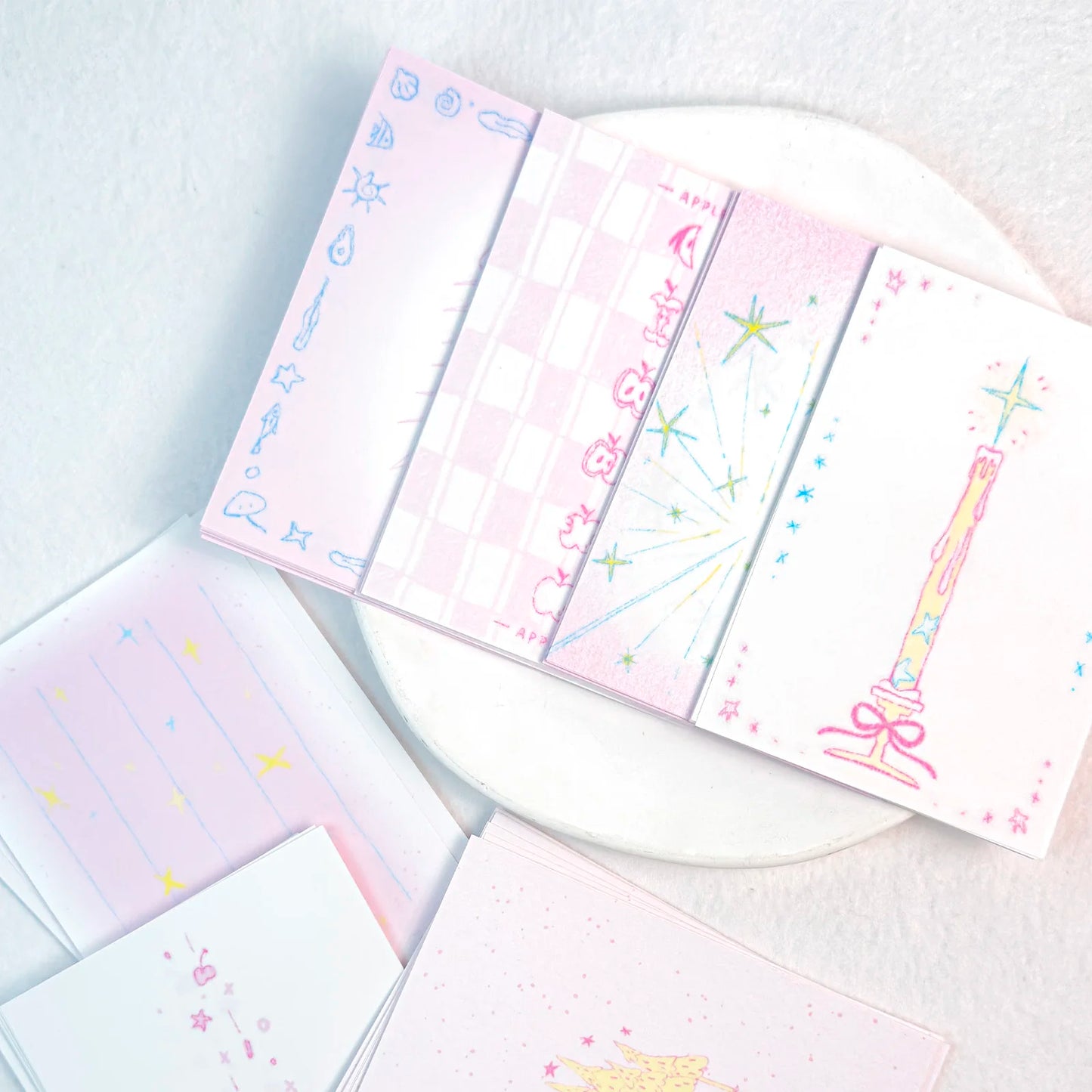 Kreatives Notizpapier M5 Tägliches Notizbuch DIY Basteln Journaling Notizen