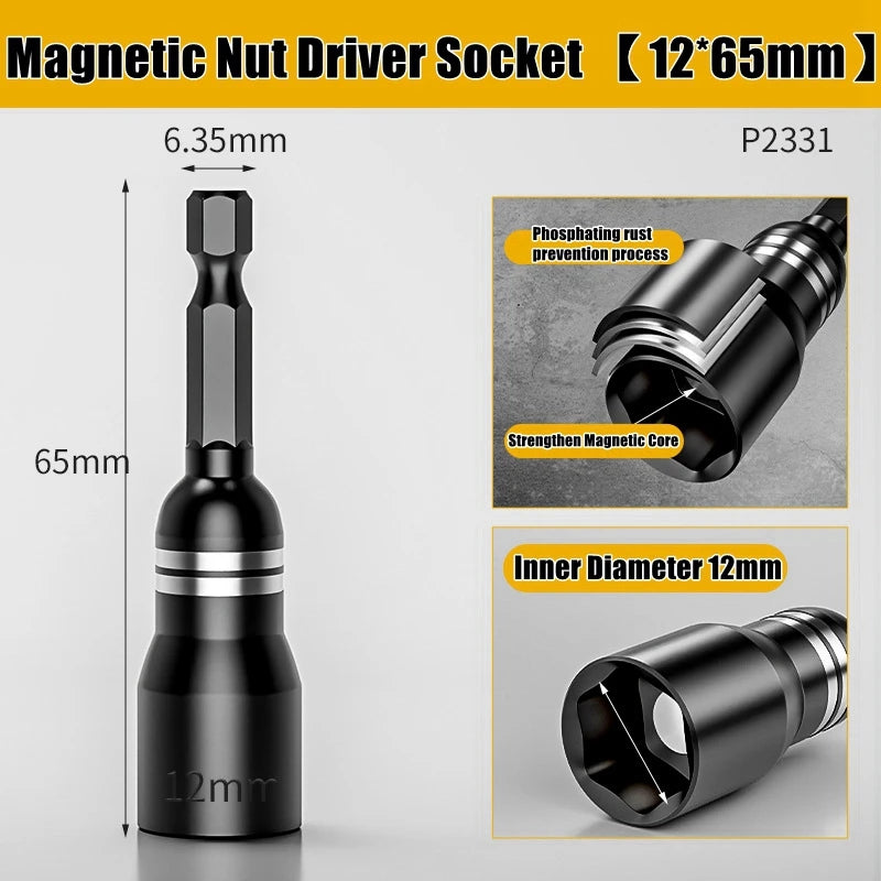 CR-V Stahl Magnetische Schraubendreher Bits für Bohrmaschinen Adapter