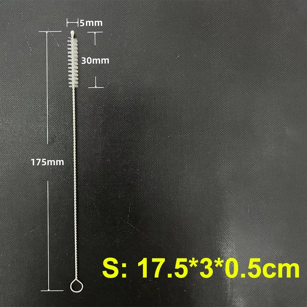 Trinkhalm Reinigungsbürsten Set Nylon Edelstahl für Babytassenflaschen