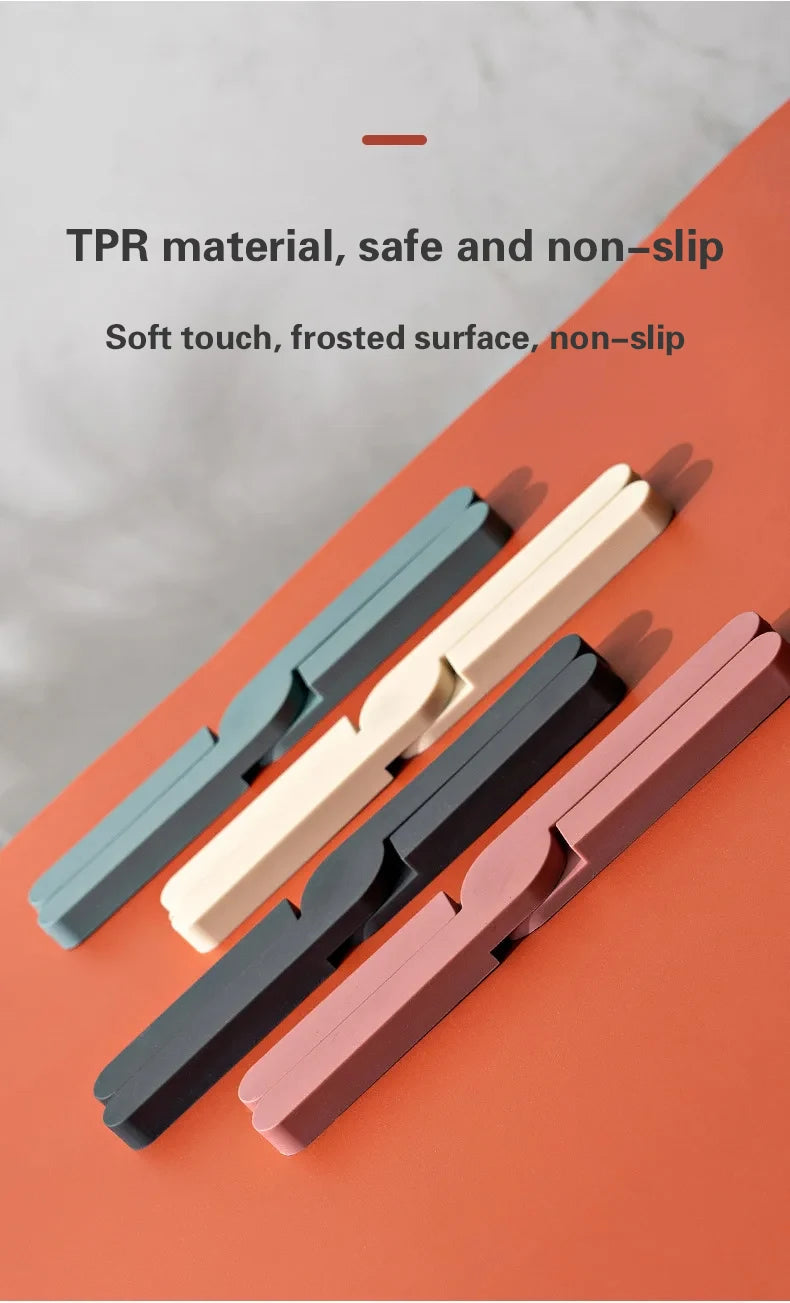 Silikon Hitzebeständige Faltbare Rutschfeste Topfuntersetzer für Küche