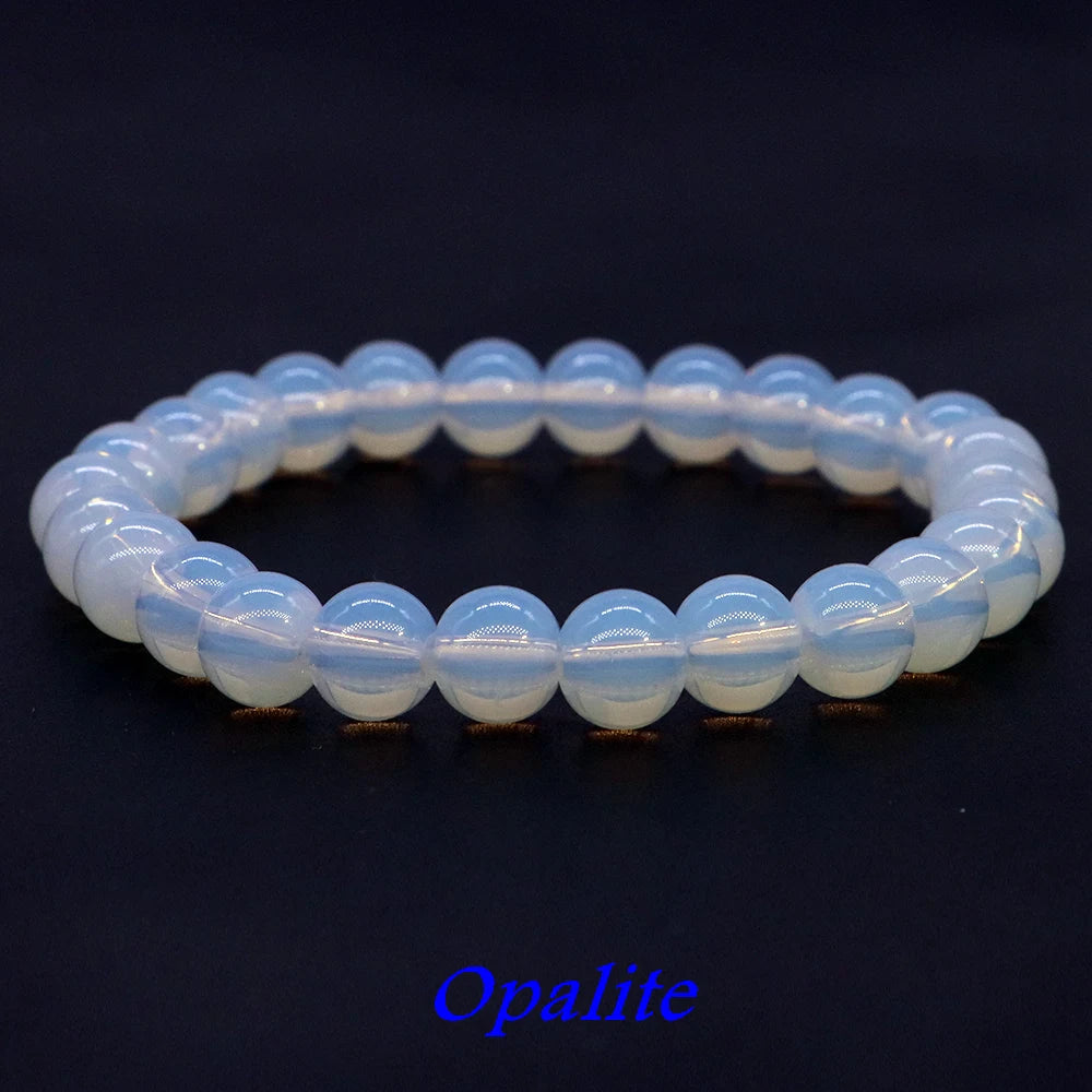 Natürliches Aquamarin Quarz Armband für Yoga und Meditation