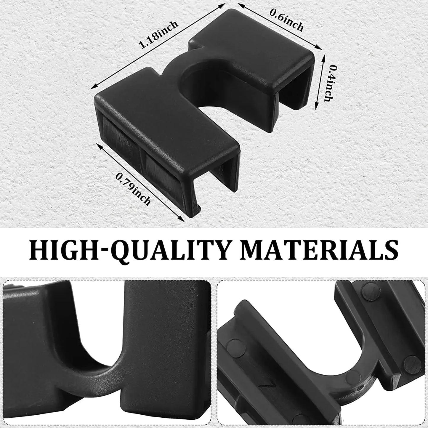 Set mit 5 wiederverwendbaren Essstäbchen-Trainingshelfern aus Kunststoff