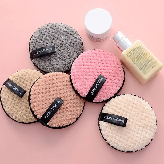 Sanfte Mikrofaser Pads zur effektiven Make Up Entfernung 4 Stück