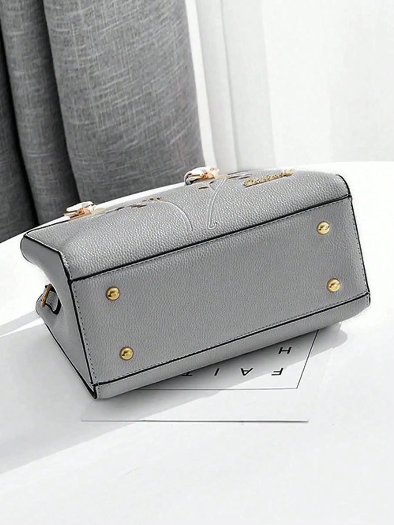 Modische bestickte Umhängetasche mit großem Fassungsvermögen für Damen