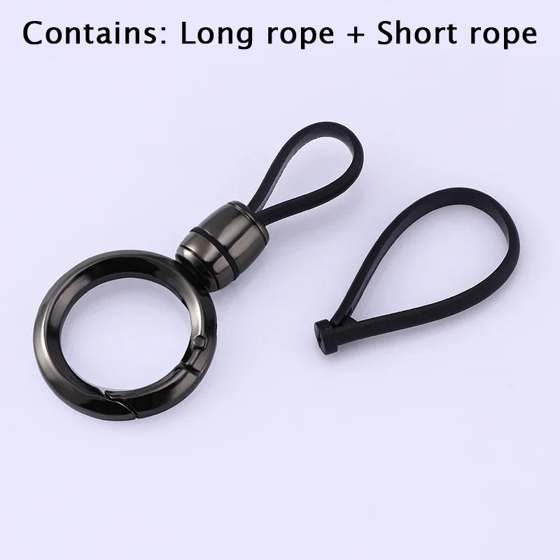 Luxus Schlüsselanhänger Unisex Auto Metall O-förmige Schnalle Wassertropfen