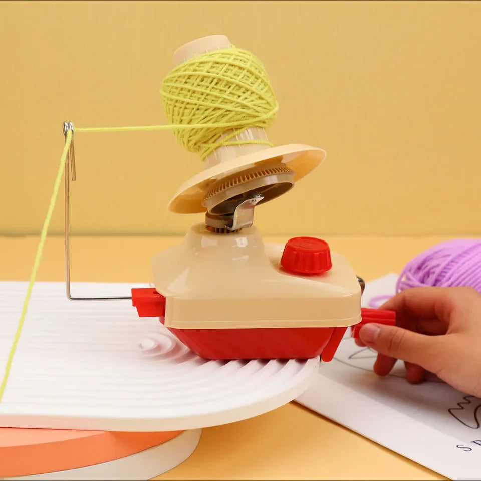 Manuelle Handkurbel Garnwickelmaschine tragbar für Strick DIY Garnball