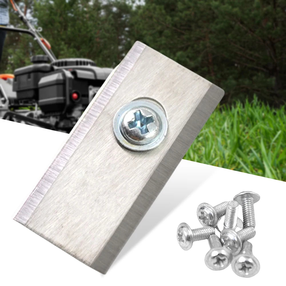 Edelstahl Ersatzklingen für Rasenroboter Schneidmesser Set für akkuraten Schnitt