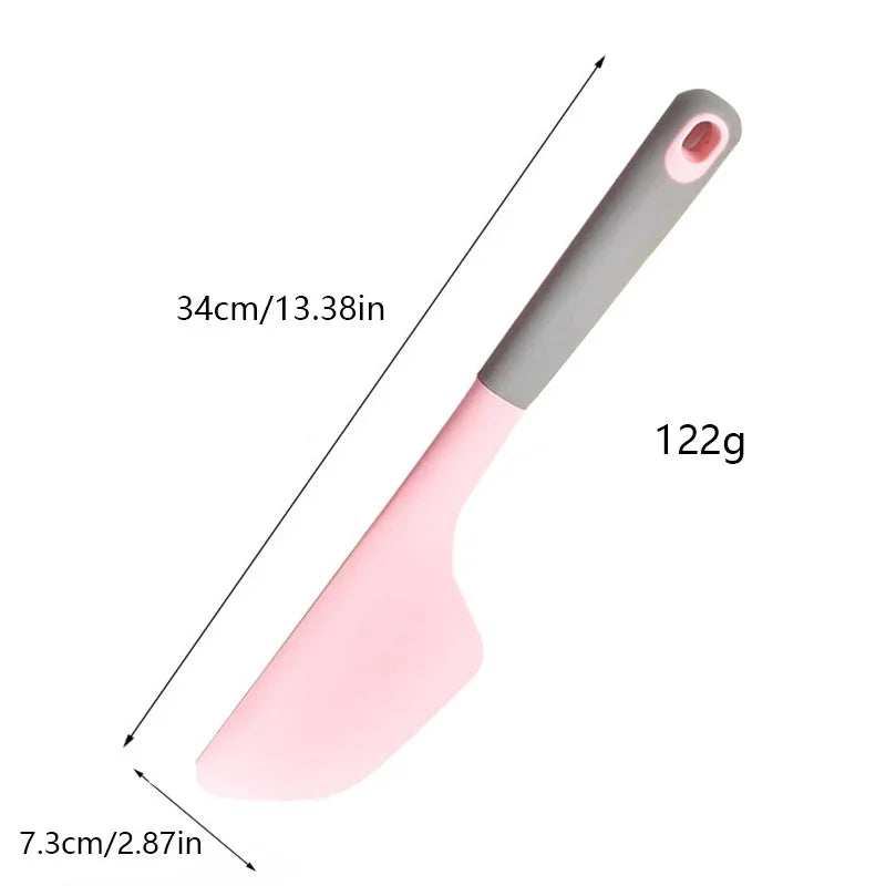 34cm Silikon Backspatel – Antihaft, Hitzebeständig für Gebäck & Creme