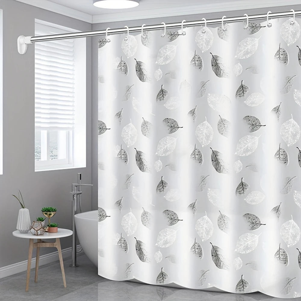 Moderner PEVA Duschvorhang 180x200 cm – wasserdicht - umweltfreundlich