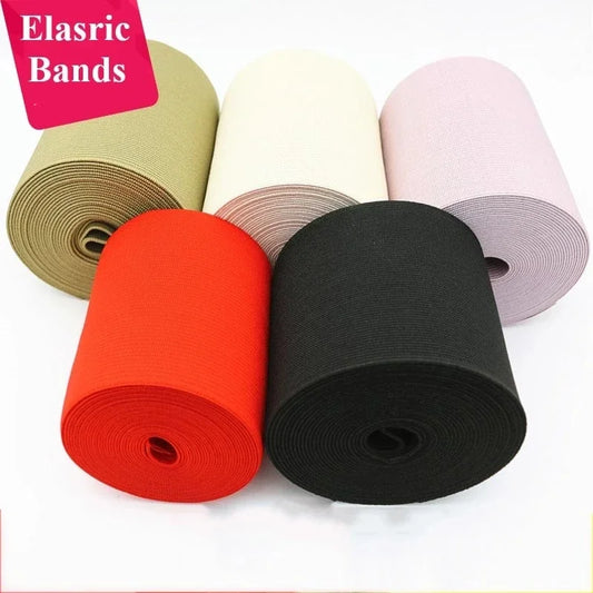 Schwarze elastische Gummibänder 5-10 cm für Nähen und DIY 1-3 Meter-Yabubest - Home & More