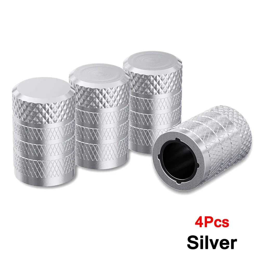 Korrosionsbeständige Aluminium Ventilkappen für Auto, Motorrad, SUV, Fahrrad