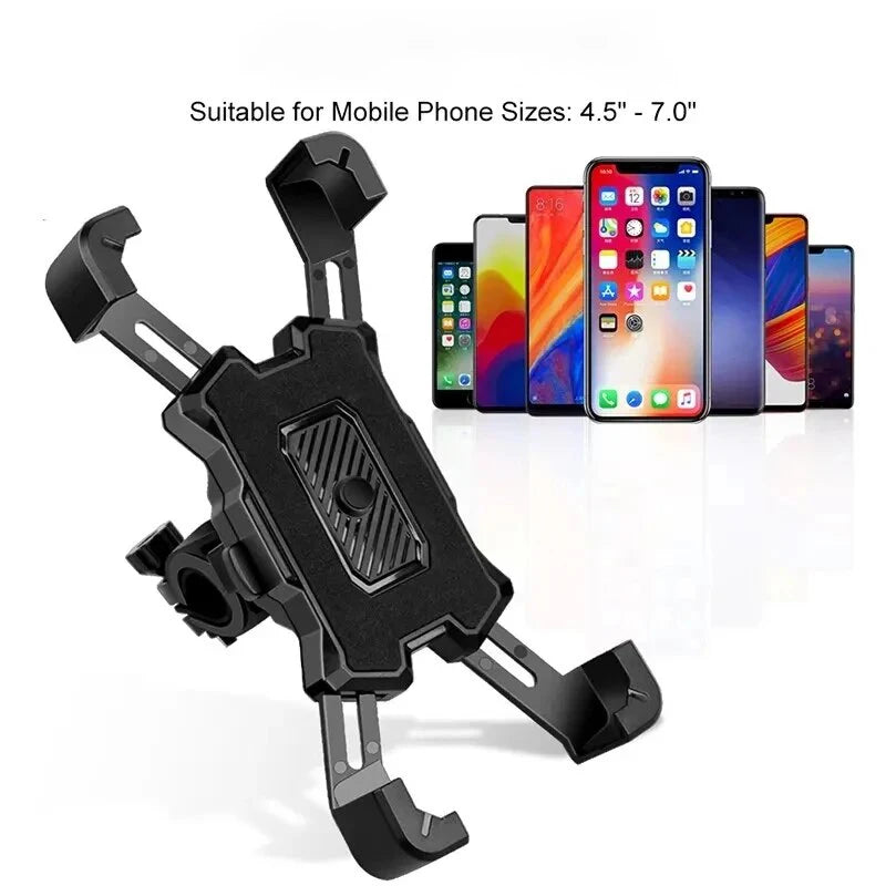 Rutschfeste 360° Drehbar Fahrrad Motorrad Handy Halterung Universal Smartphone