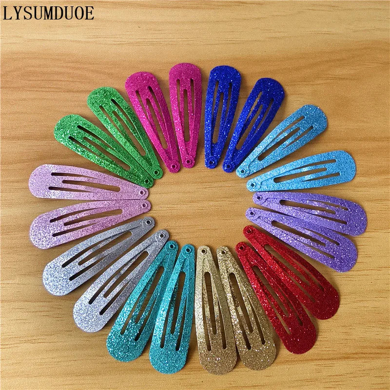 40 bunte Haarspangen für Mädchen – Süße Cartoon BB Clips