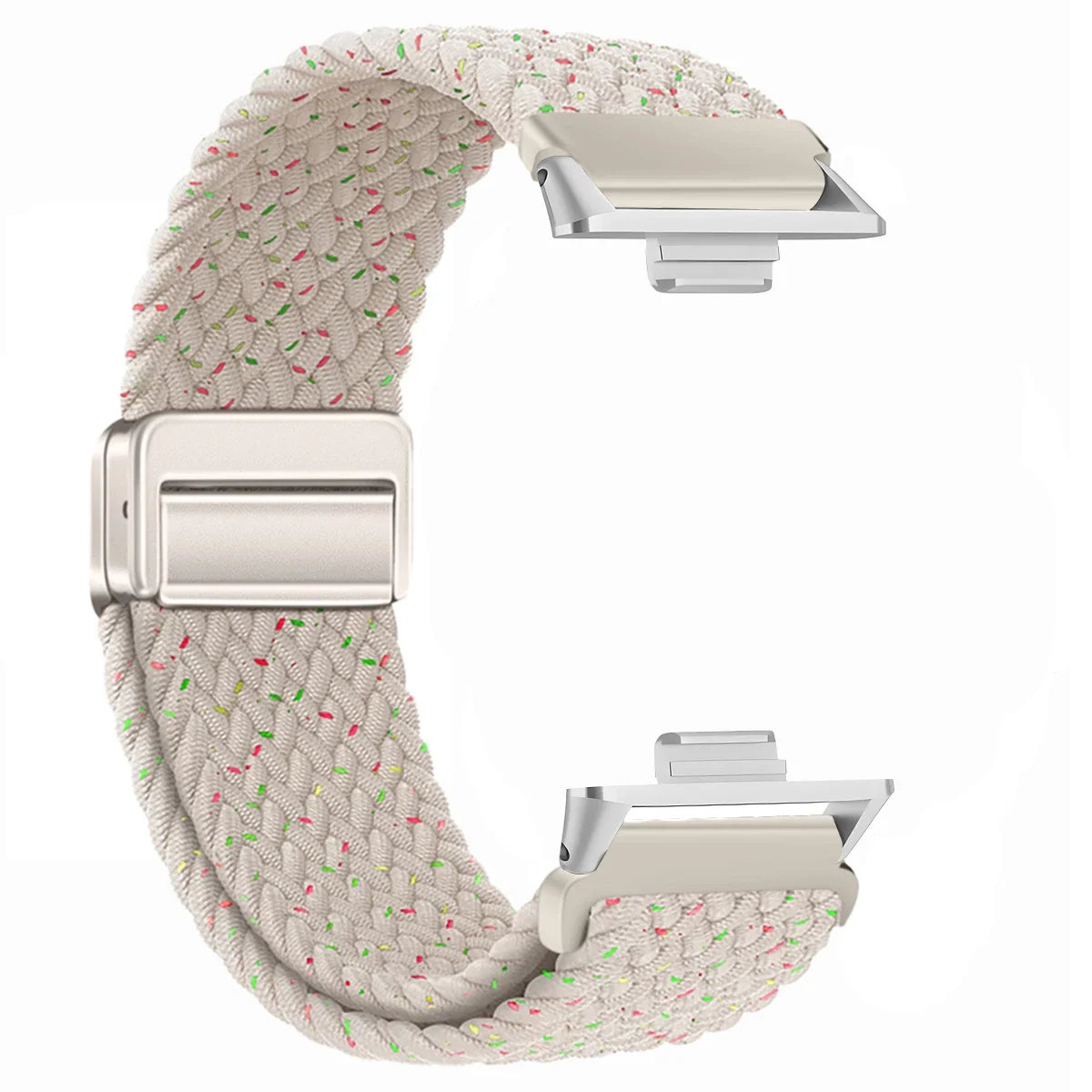 Verstellbares Nylon-Schlaufenarmband mit Magnetverschluss für Sportuhren