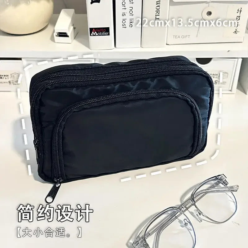 Praktisches Federmäppchen mit großem Fassungsvermögen für Schule und Büro