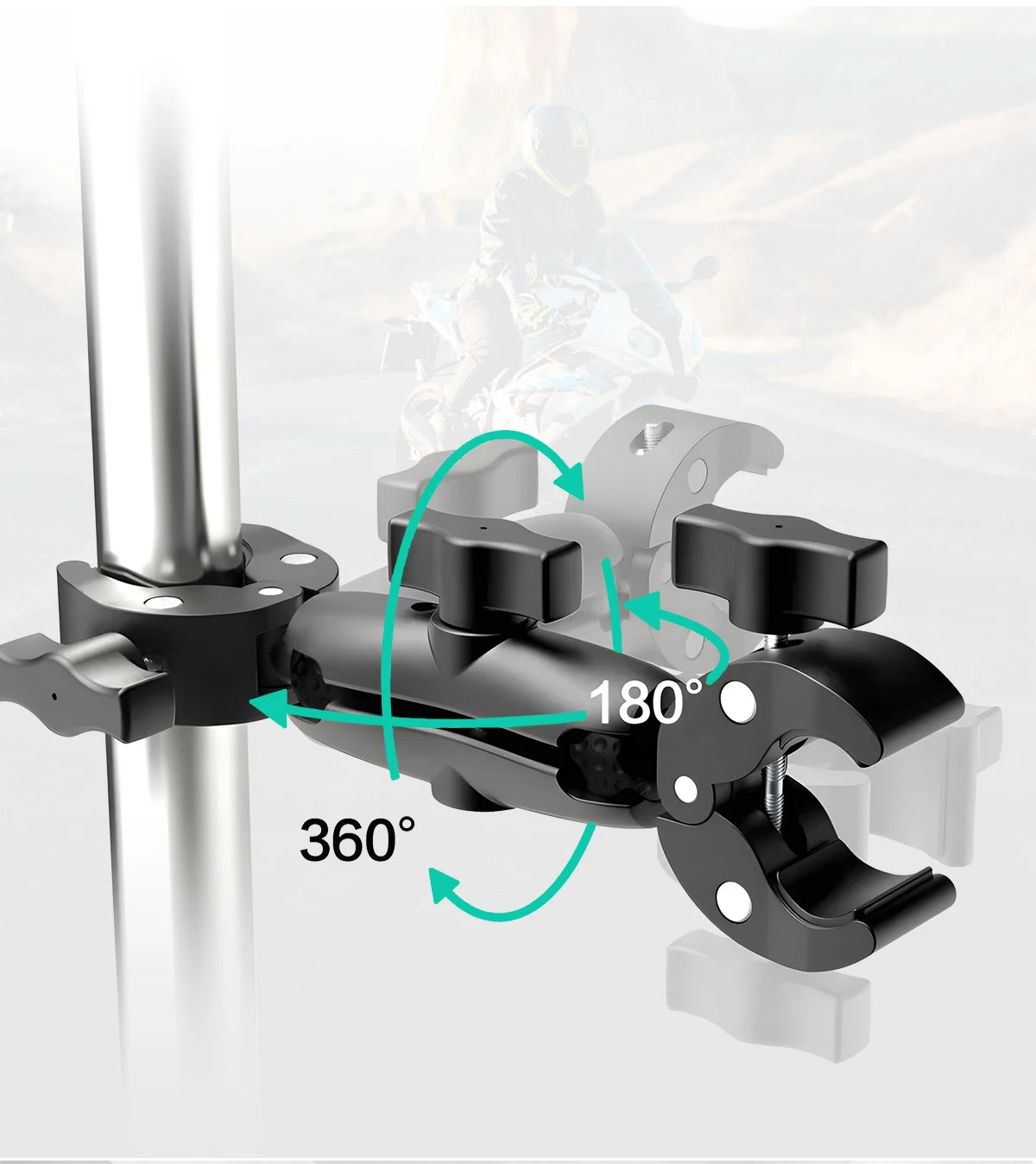 Vielseitiges Sport Kamera Zubehör Kit aus Aluminium