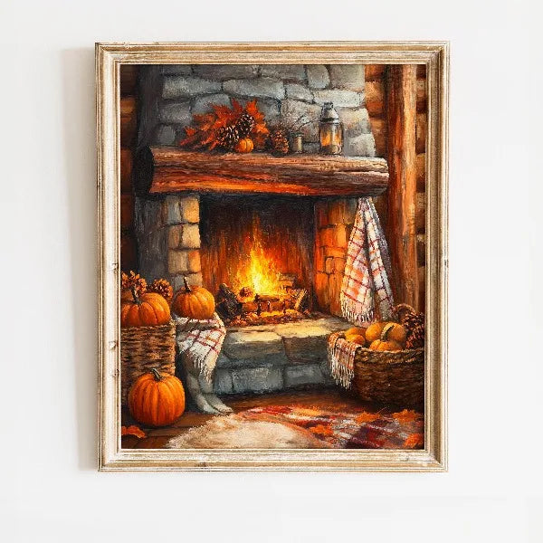 Stilvolles Leinwandbild Herbstliche Natur für Ihr Zuhause