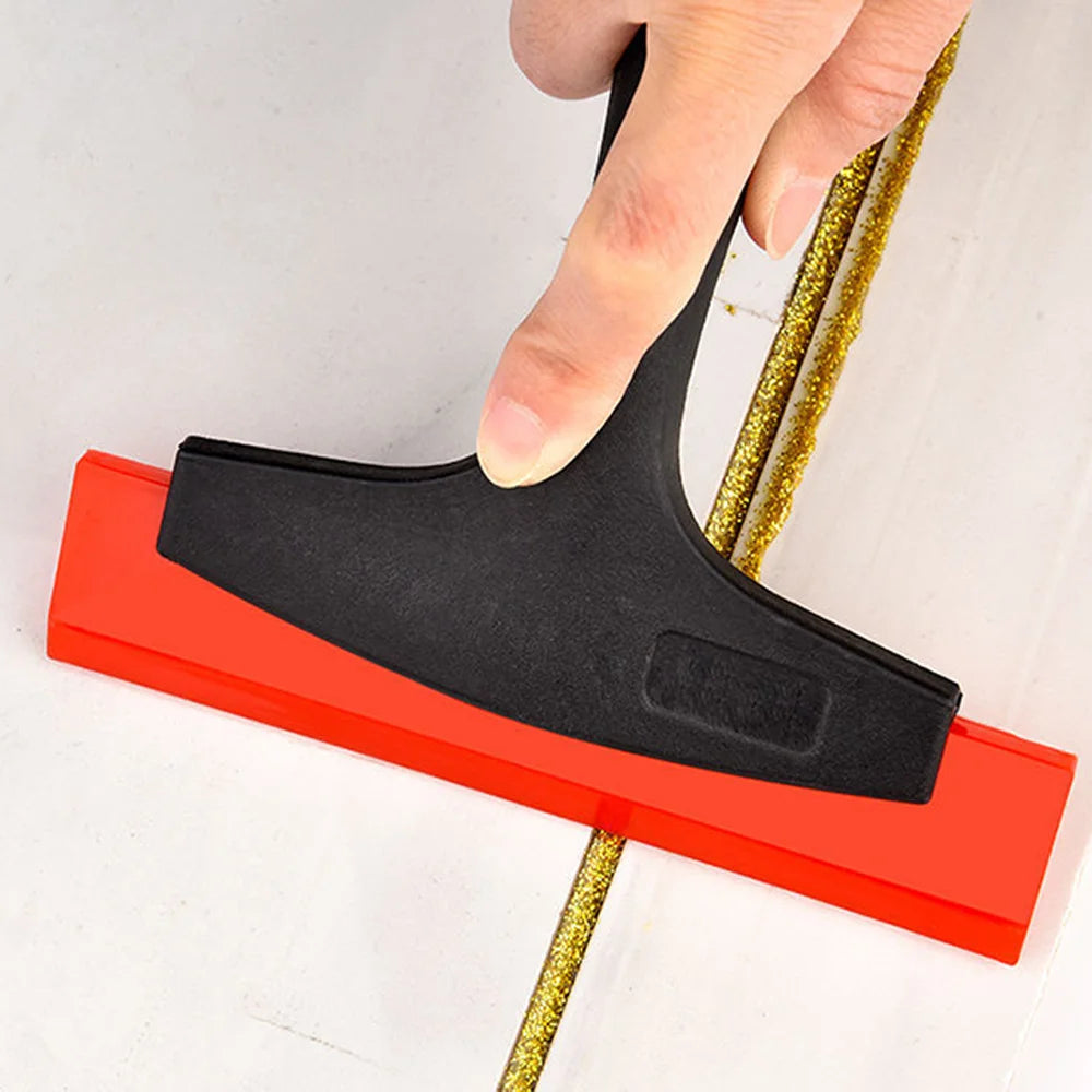 Multifunktionaler Kunststoff Schaber für Fliesen und Auto