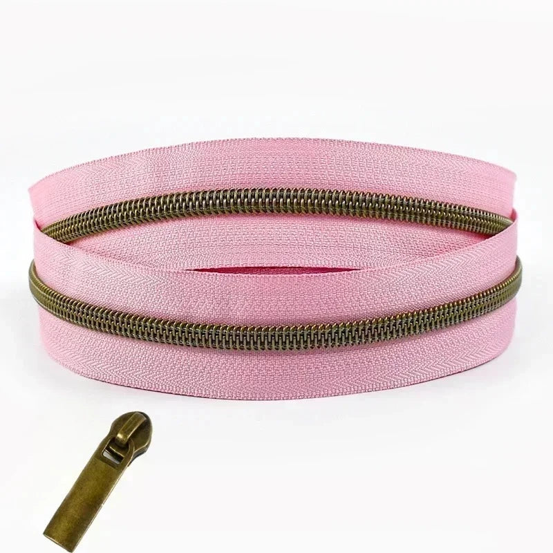 1-5 Meter Nylon Reißverschlüsse mit Kunststoff Schieber für Kleidung-Yabubest - Home & More