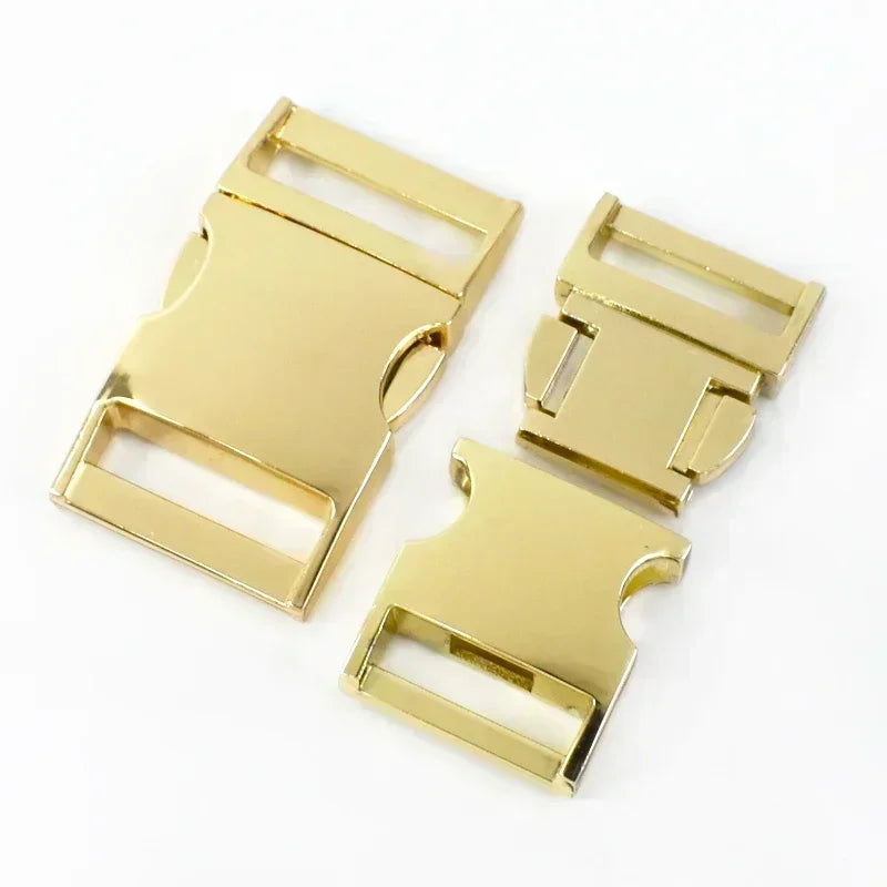 Metall Schnellverschluss Schnallen 10-38mm Rucksack Gurtband DIY 2 Stk.