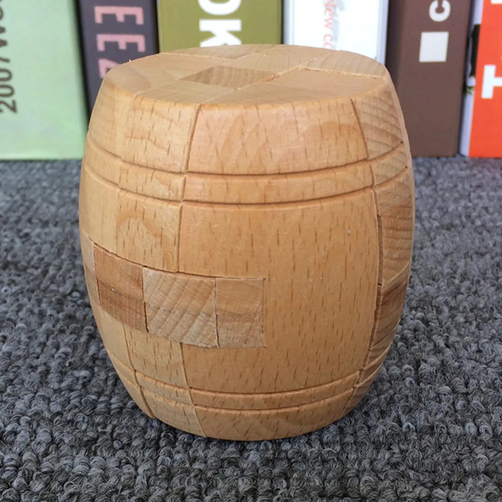 Holz 3D Puzzle Kongming Schloss Denksport Spielzeug für Kinder und Erwachsene