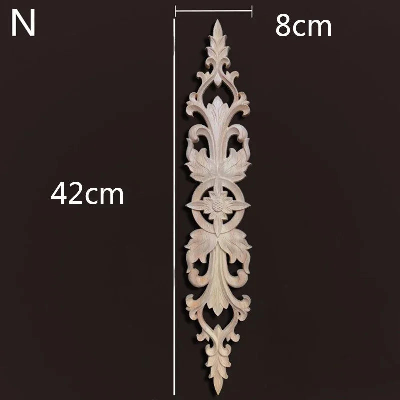 Holzmoebel Applikationen Wohnzimmer Dekoration NATUERLICHE Blumen