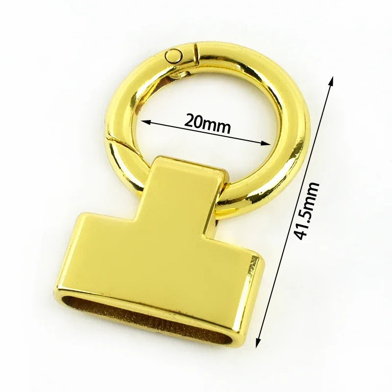 Metallschnallen O-Ring 20 25mm 2 5 10 Stück für Riemen Schlüsselanhänger