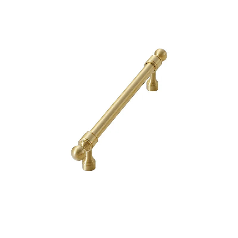 Eleganter Möbelknopf Messing Goldfarben für Schrank Schublade Tür