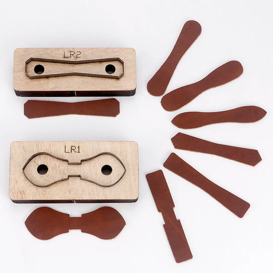 Leder Stanzform Set Reißverschluss Abzieher für Lederhandwerk