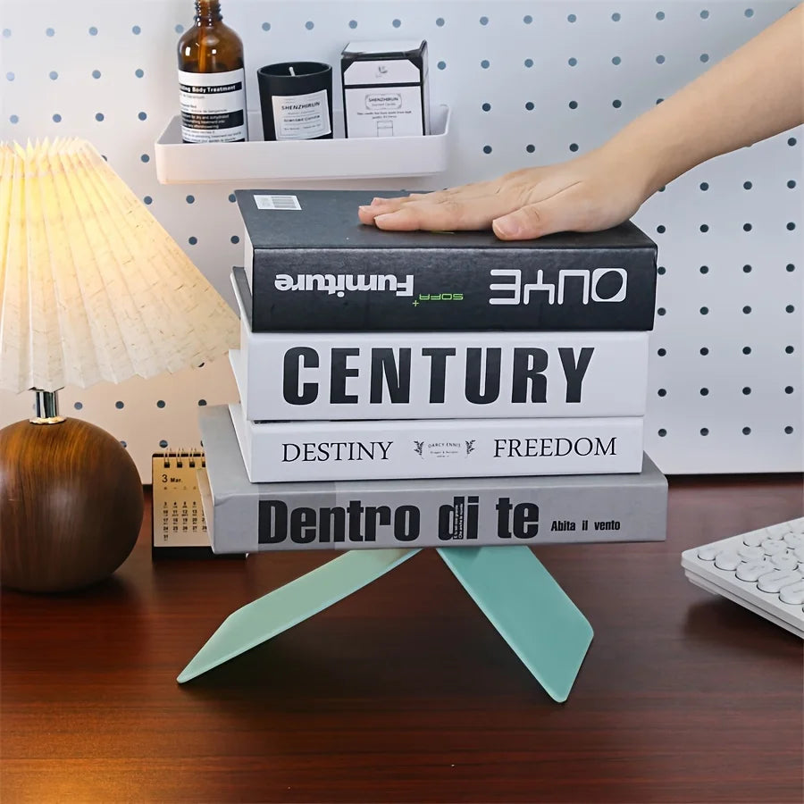 Robuste unsichtbare Buchstützen für effiziente Schreibtischorganisation