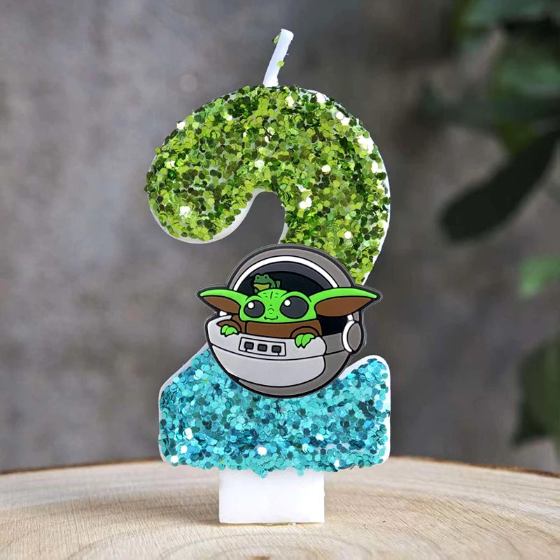 Thematische Geburtstagskerzen Zahlen für Partydekoration und Geschenke