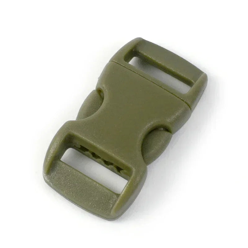 10/15mm Kunststoff Seitenschnallen Rucksack Paracord Schnellverschluss Zubehör