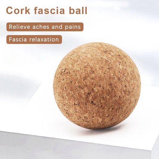 Kork Massage Ball für Rücken Fuß Yoga Entspannung Myofasziale Therapie