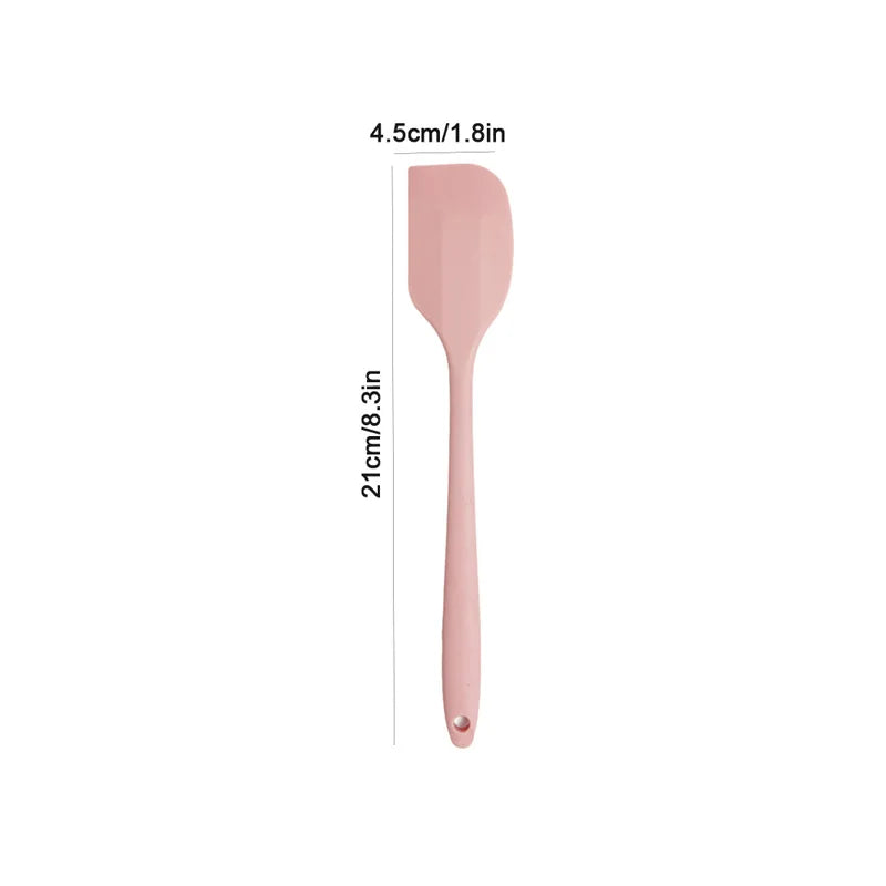 Silikon Spatel Antihaft Hitzebeständig für Creme - Kuchen Backen DIY Küche