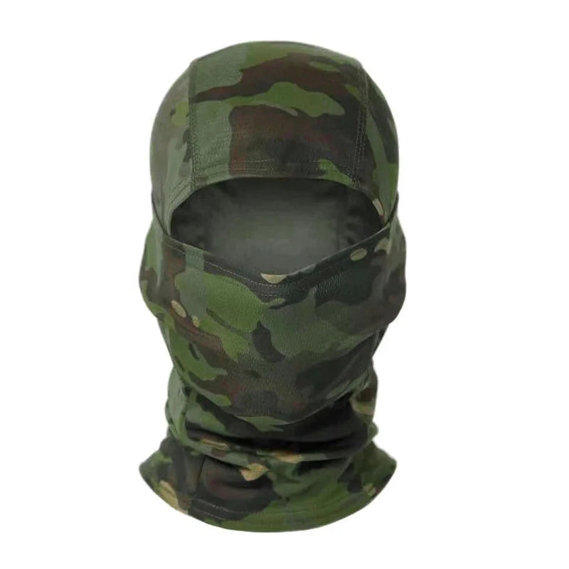 Camouflage Sturmhaube Strickmütze für Outdoor Sport und Motorrad