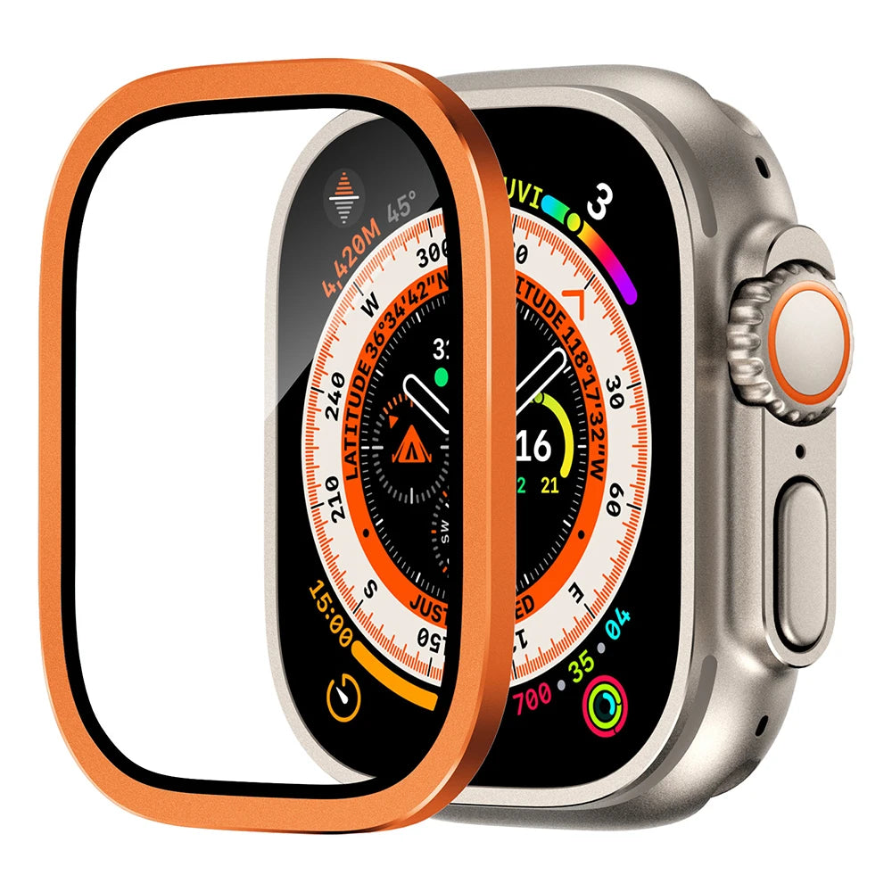 Kratzfeste Displayschutzfolie 3D-Schutz für Smartwatch 49 mm Ultra