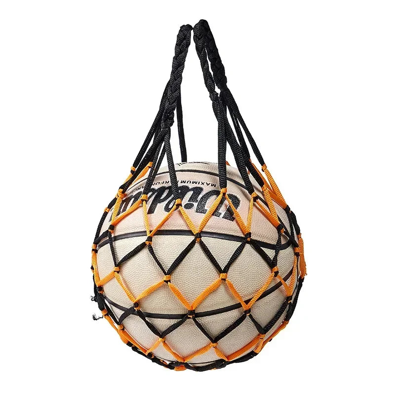 Fußball Netz Tasche aus Nylon für Sport Ball Aufbewahrung Tragbar