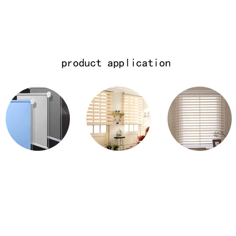 10er Set weiße Zugschnur Verbinder für Rollos & Vertikaljalousien