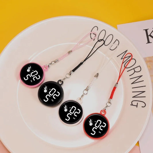 LED-Taschenuhr mit Touchfunktion für Kinder einfache digitale Anzeige