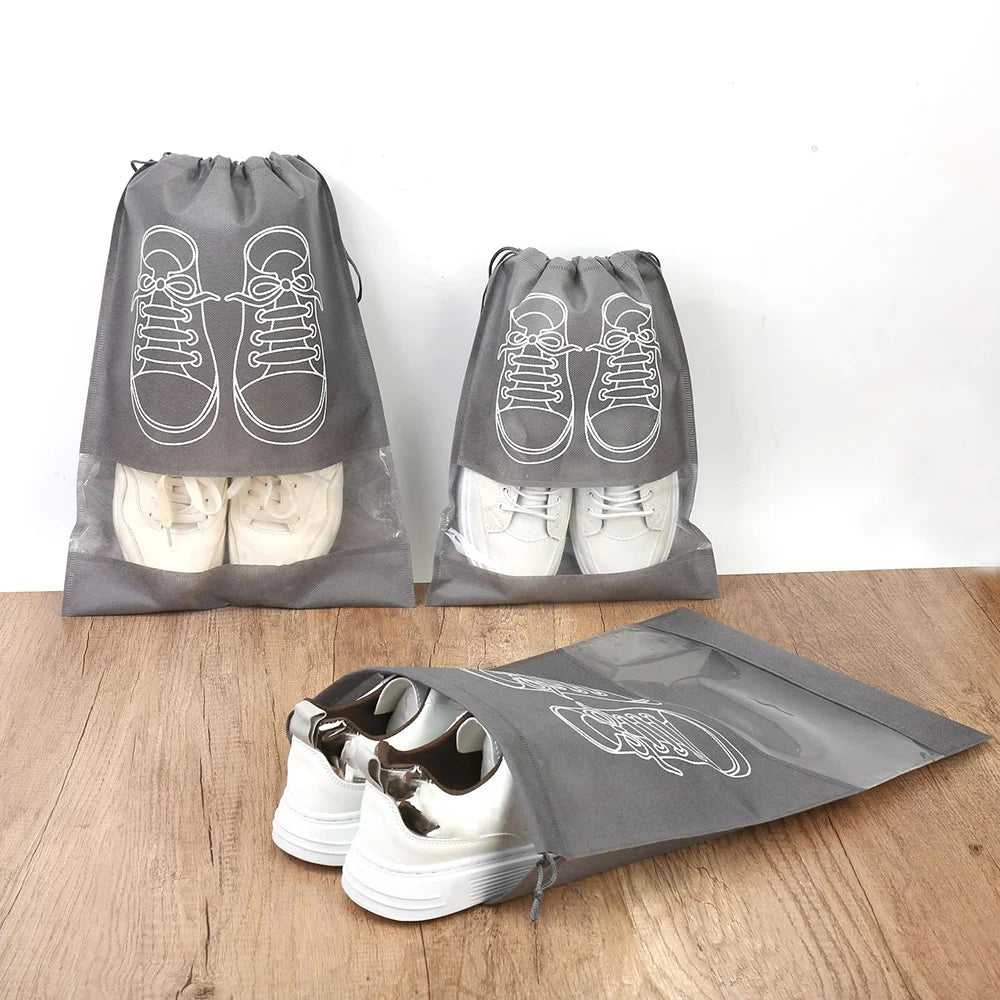 Wiederverwendbare Schuhaufbewahrung Taschen 10/5 Stück Staub- und Wasserdicht