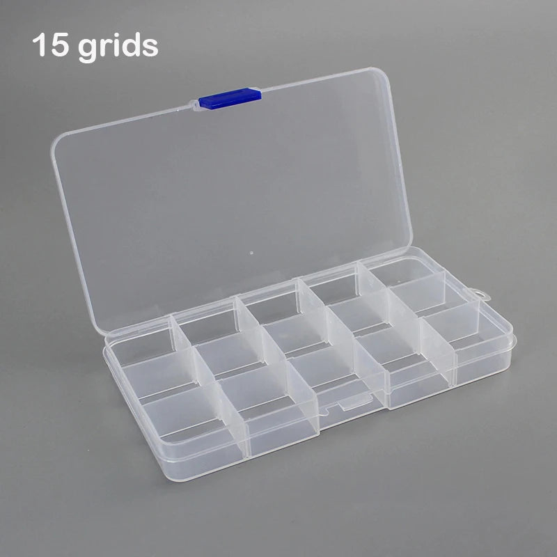 Organizer Box mit 15 Fächern für Schmuck und kleine Accessoires