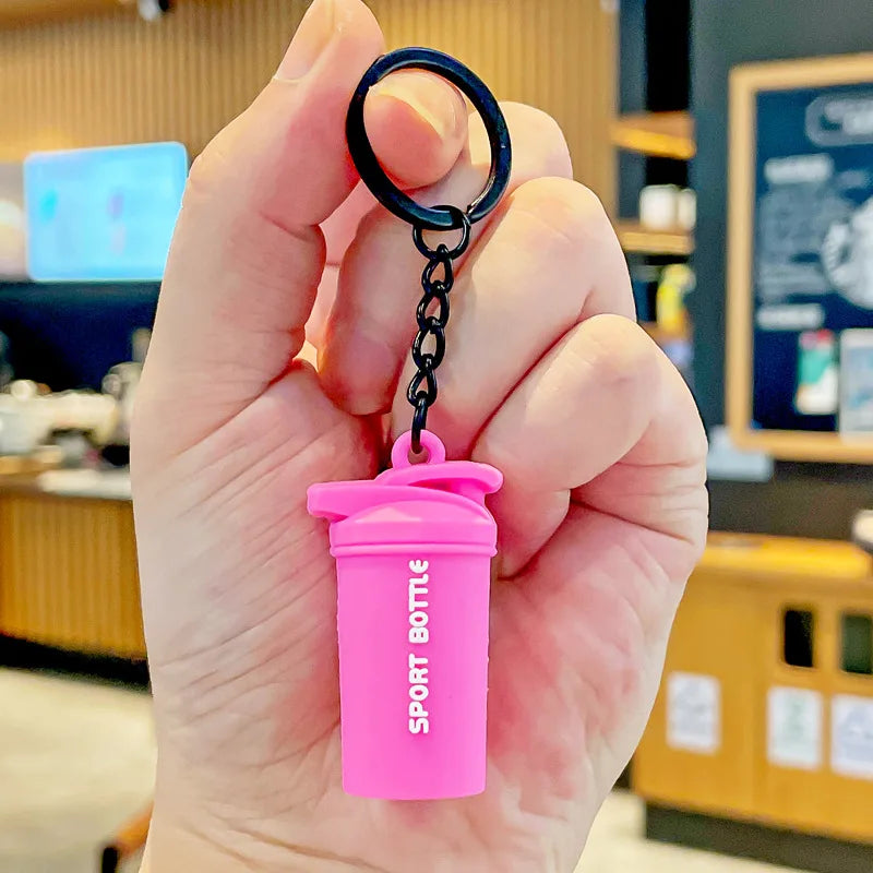 Mini Hantel Schlüsselanhänger Rucksackanhänger Fitnessstudio Geschenk