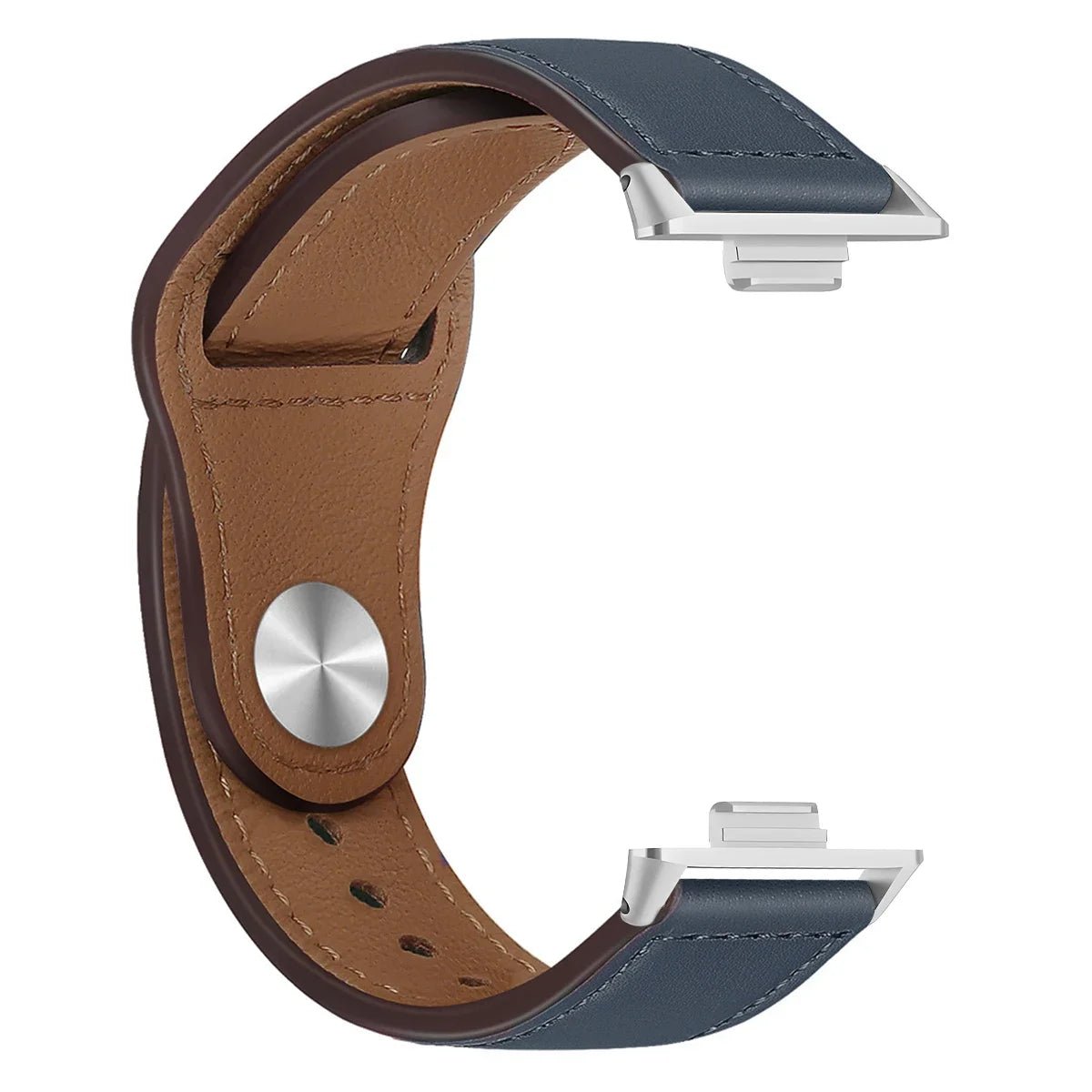 Elegantes Lederarmband für Smartwatch und Fitness Tracker-Yabubestshop