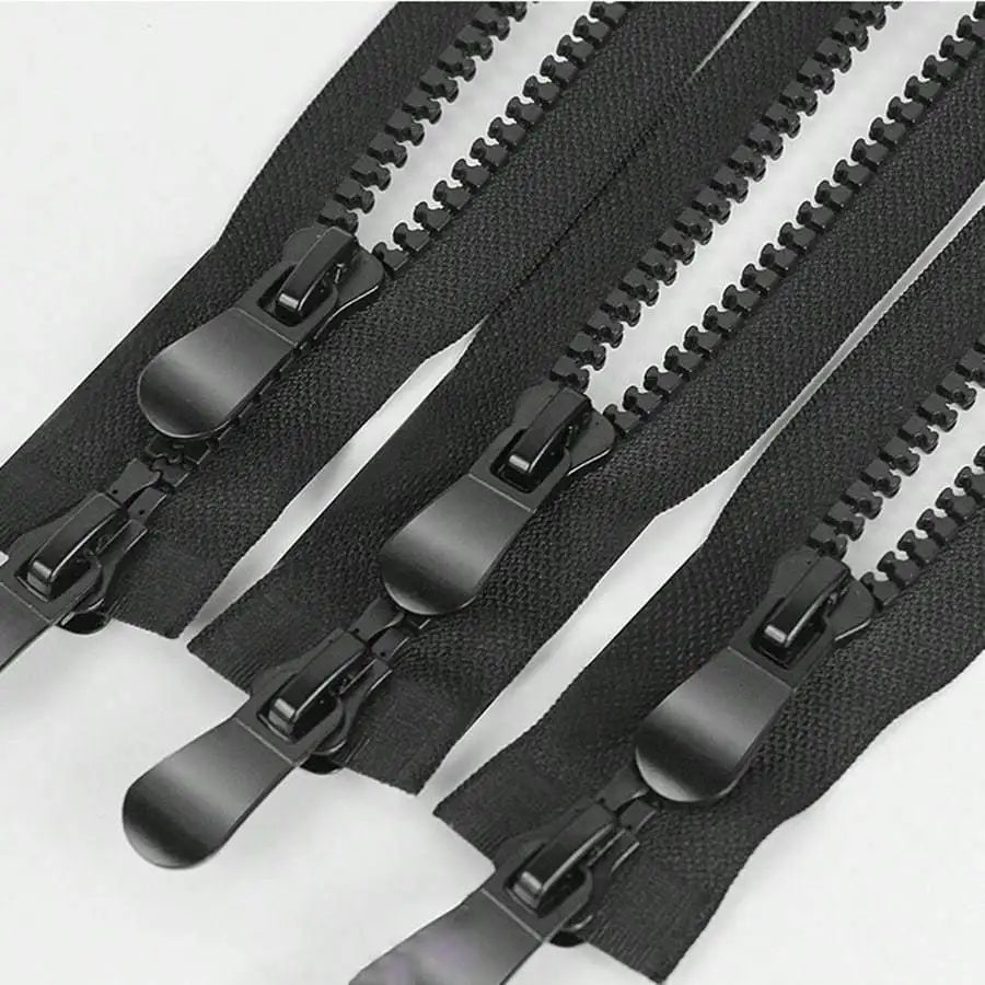 5 Stück Harz-Doppelreißverschlüsse offen 10# für Kleidung & Rucksäcke-Yabubest - Home & More