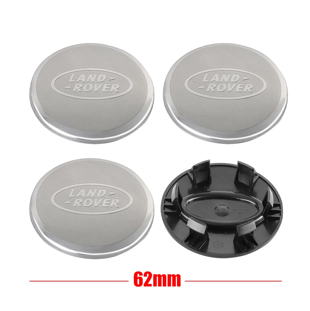 62 mm Radnabenabdeckung 4er Set ABS selbstklebend wetterfest