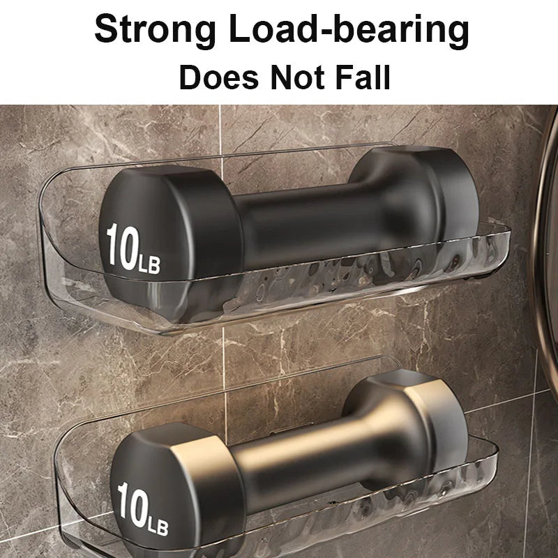 Badezimmer Wandregal ohne Bohrer Organizer Aufbewahrung Dusche Kosmetik