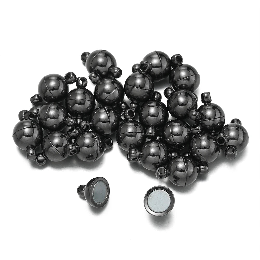 Runde magnetische Verschlüsse für DIY Schmuck Bastelprojekte