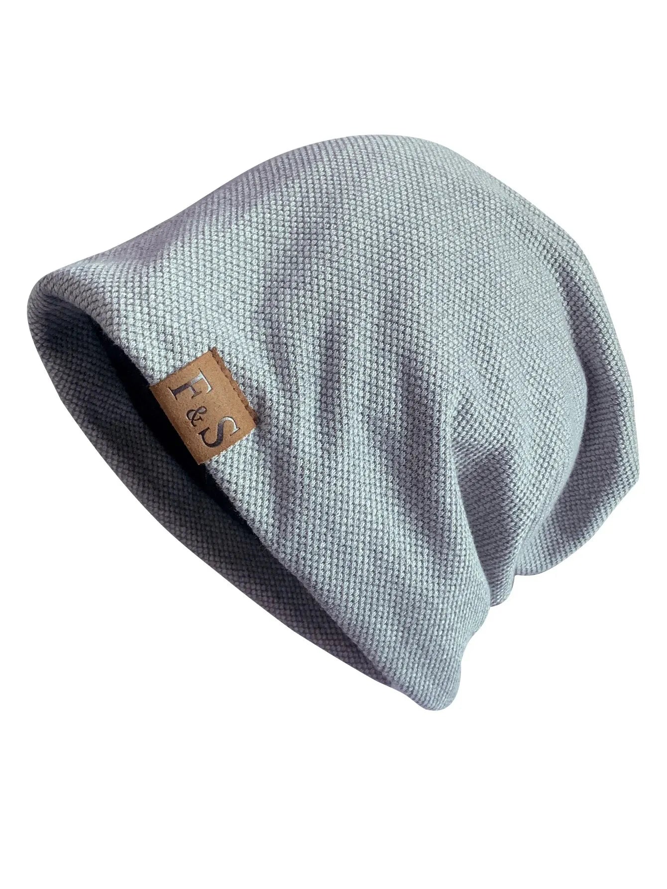 Warme Strickmütze im modischen Hip Hop Stil für Damen und Herren